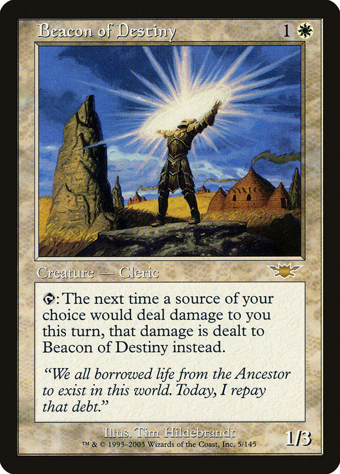 Beacon of Destiny 5 (Legions)  - Foil | Good Games Adelaide SA