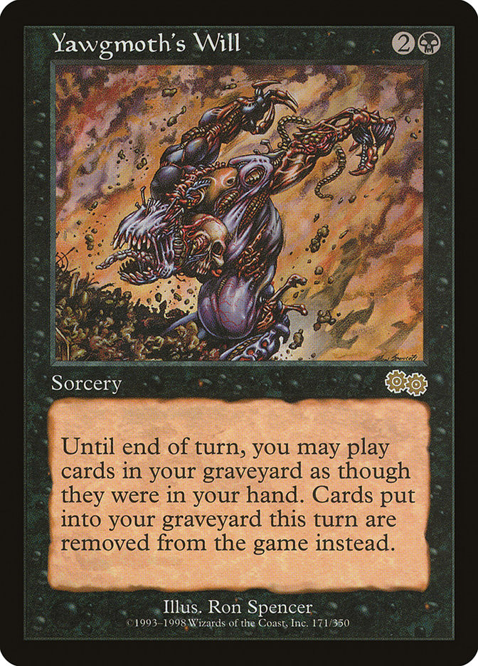 Yawgmoth's Will [Urza's Saga] | Good Games Adelaide SA