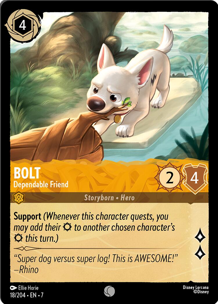 Bolt - Dependable Friend (18/204) [Archazia's Island] | Good Games Adelaide SA