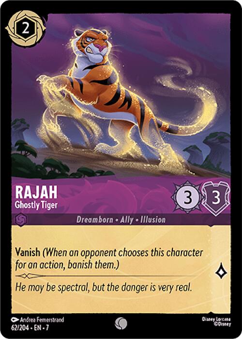 Rajah - Ghostly Tiger (62/204) [Archazia's Island] | Good Games Adelaide SA