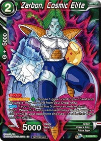 Zarbon, Cosmic Elite (Gold Stamped) (P-223) [Tournament Promotion Cards] | Good Games Adelaide SA