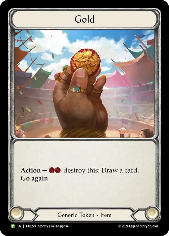 Gold [FAB279] (Promo)  Cold Foil | Good Games Adelaide SA