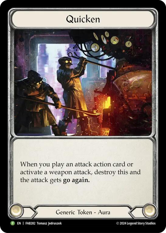 Quicken [FAB282] (Promo)  Cold Foil | Good Games Adelaide SA