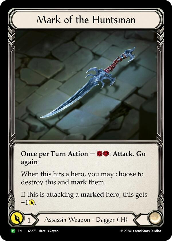 Mark of the Huntsman [LGS375] (Promo)  Rainbow Foil | Good Games Adelaide SA