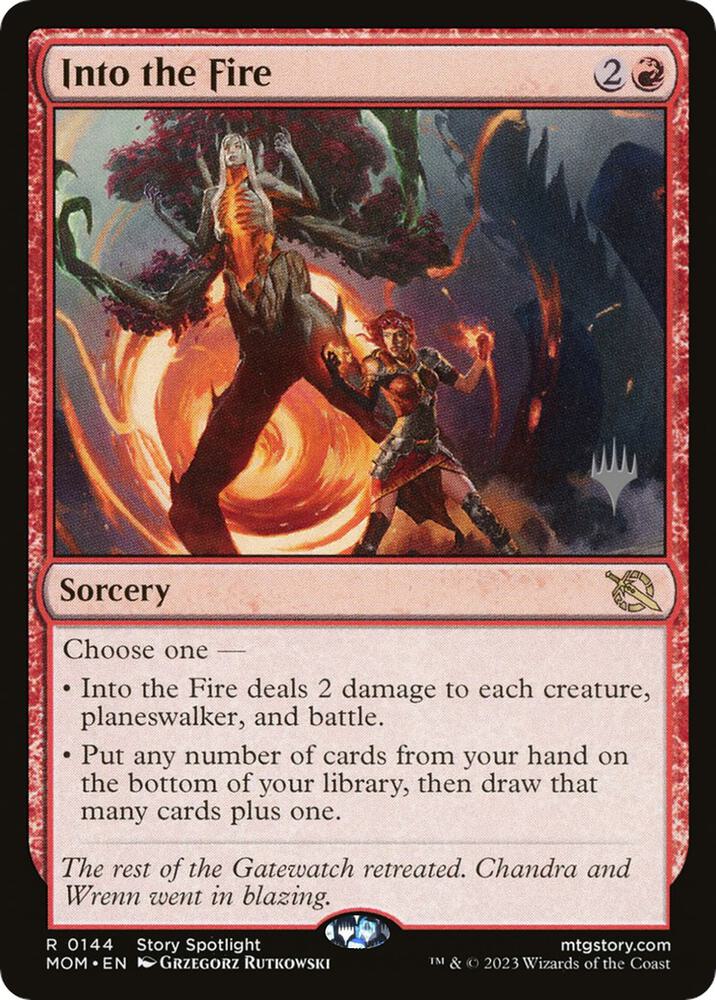 Into the Fire 144 (Promo Pack: March of the Machine)  | Good Games Adelaide SA