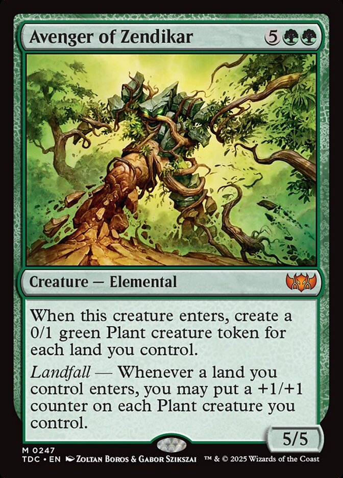 Avenger of Zendikar 247 (Commander: Tarkir: Dragonstorm)  | Good Games Adelaide SA