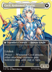 Cecil, Dark Knight // Cecil, Redeemed Paladin (Borderless) [FINAL FANTASY] | Good Games Adelaide SA