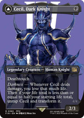 Cecil, Dark Knight // Cecil, Redeemed Paladin (Borderless) [FINAL FANTASY] | Good Games Adelaide SA