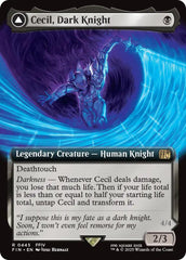 Cecil, Dark Knight // Cecil, Redeemed Paladin (Extended Art) [FINAL FANTASY] | Good Games Adelaide SA