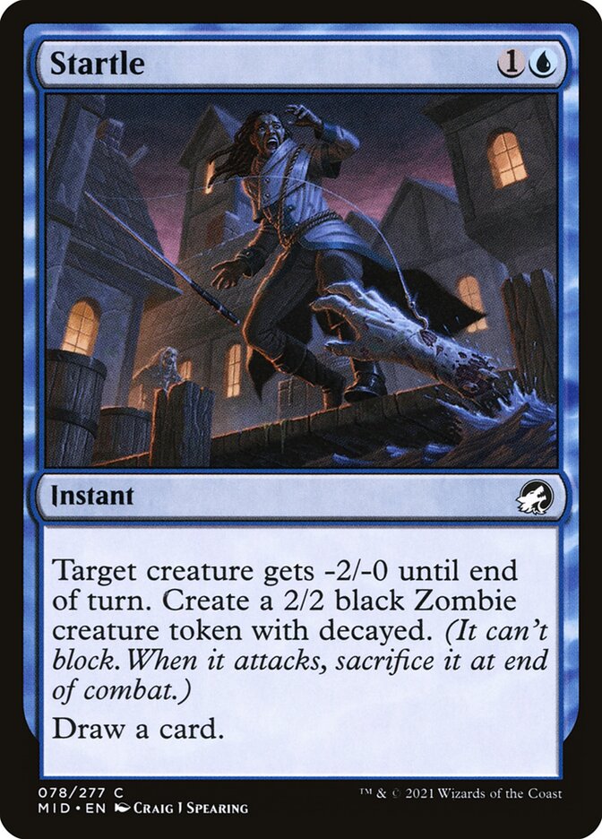 Startle 78 (Innistrad: Midnight Hunt)  - Foil | Good Games Adelaide SA