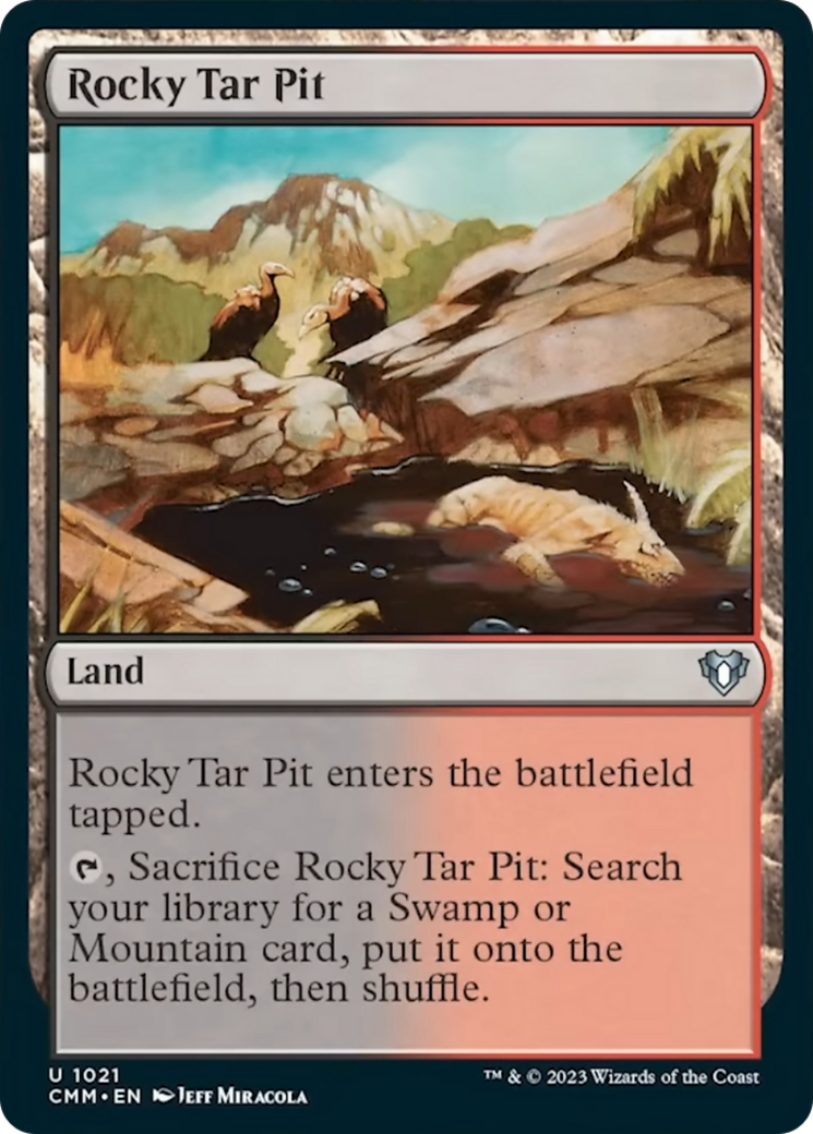 Rocky Tar Pit [Commander Masters] | Good Games Adelaide SA