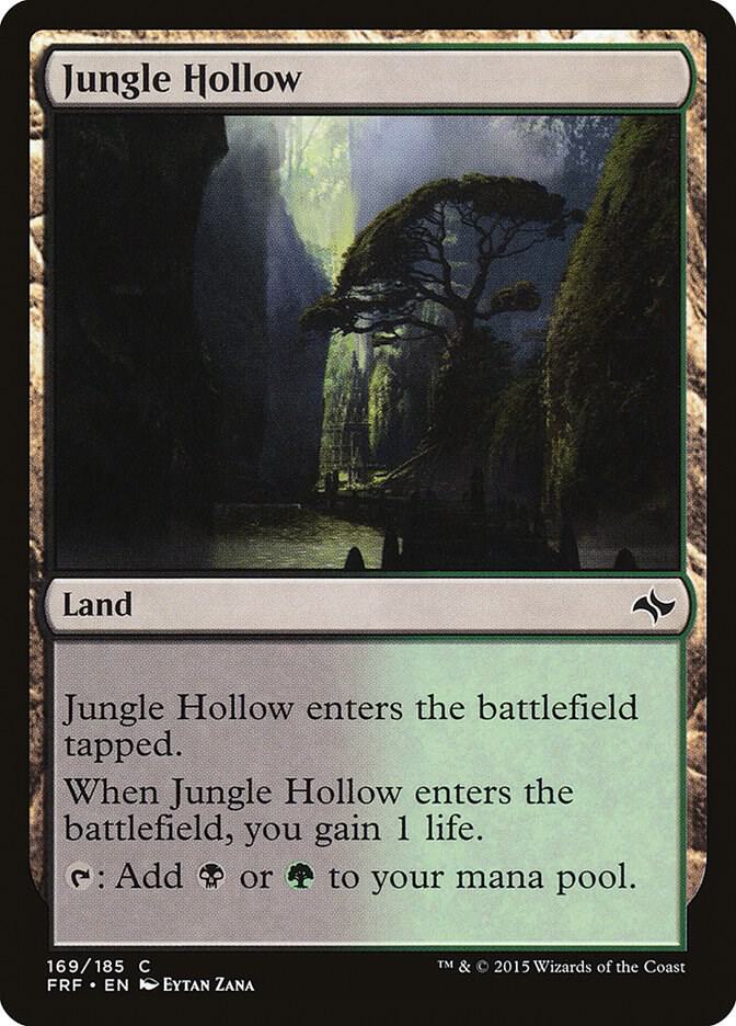 Jungle Hollow 169 (Fate Reforged)  - Foil | Good Games Adelaide SA