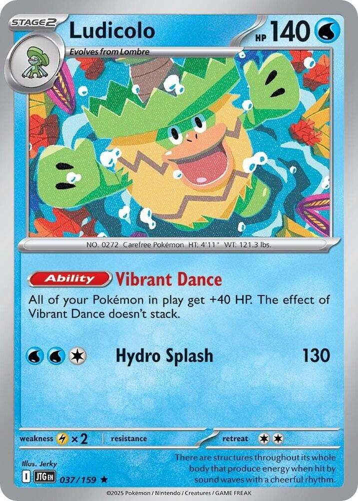 Ludicolo 037/159 (SV09: Journey Together)  - Holofoil | Good Games Adelaide SA