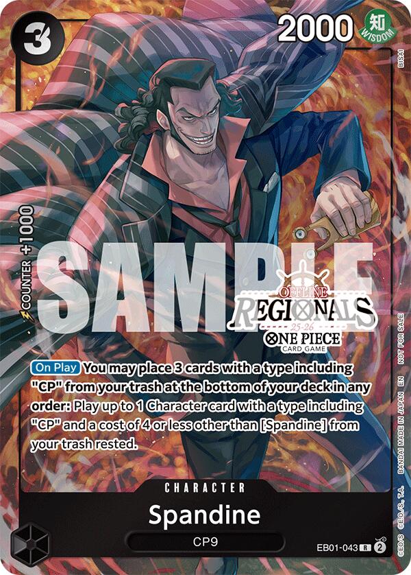 Spandine (Offline Regional Participation Pack 2025 Vol.1) [One Piece Promotion Cards] | Good Games Adelaide SA