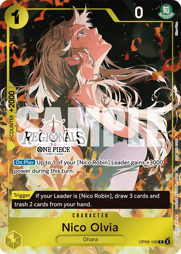 Nico Olvia (Offline Regional Participation Pack 2025 Vol.1) [One Piece Promotion Cards] | Good Games Adelaide SA