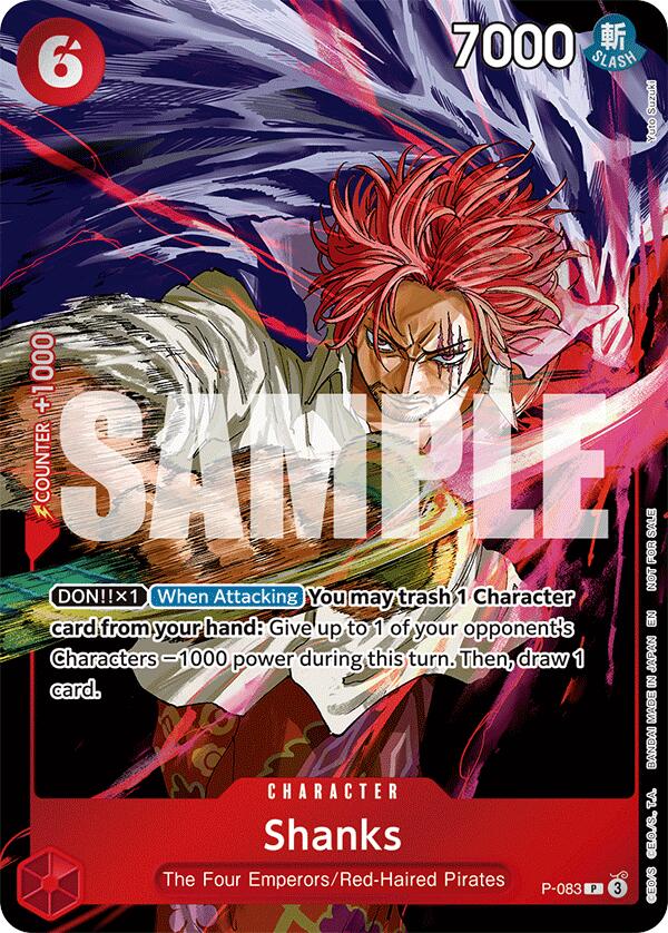 Shanks (Event Pack Vol. 6) [One Piece Promotion Cards] | Good Games Adelaide SA