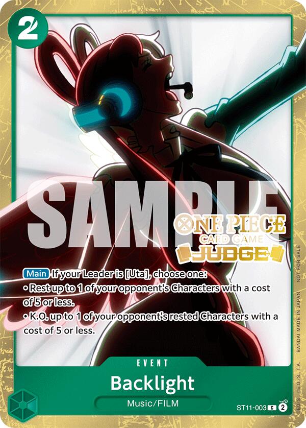 Backlight (Judge Pack Vol. 5) [One Piece Promotion Cards] | Good Games Adelaide SA