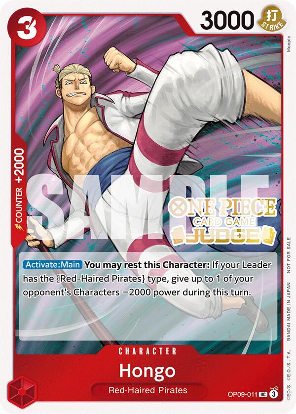 Hongo (Judge Pack Vol. 5) [One Piece Promotion Cards] | Good Games Adelaide SA