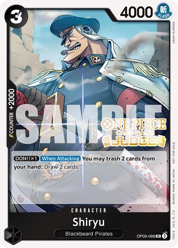 Shiryu (Judge Pack Vol. 5) [One Piece Promotion Cards] | Good Games Adelaide SA