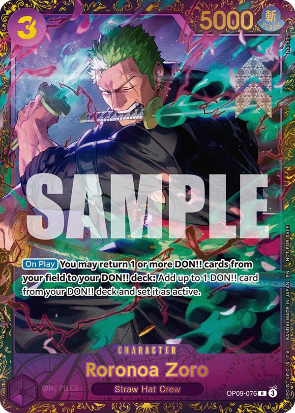 Roronoa Zoro (Championship 25-26 Regionals Season 1) [One Piece Promotion Cards] | Good Games Adelaide SA