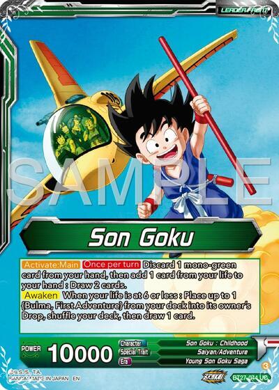 Son Goku // Son Goku & Bulma, First Encounter (SLR) (BT27-044) [History of Z] | Good Games Adelaide SA