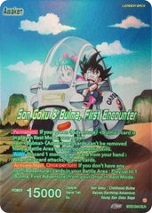 Son Goku // Son Goku & Bulma, First Encounter (SLR) (BT27-044) [History of Z] | Good Games Adelaide SA