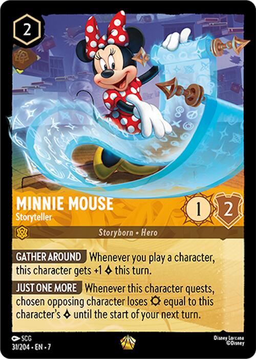 Minnie Mouse - Storyteller (31/204) [Archazia's Island] | Good Games Adelaide SA