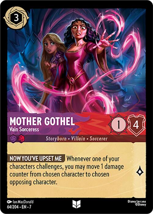 Mother Gothel - Vain Sorceress (64/204) [Archazia's Island] | Good Games Adelaide SA