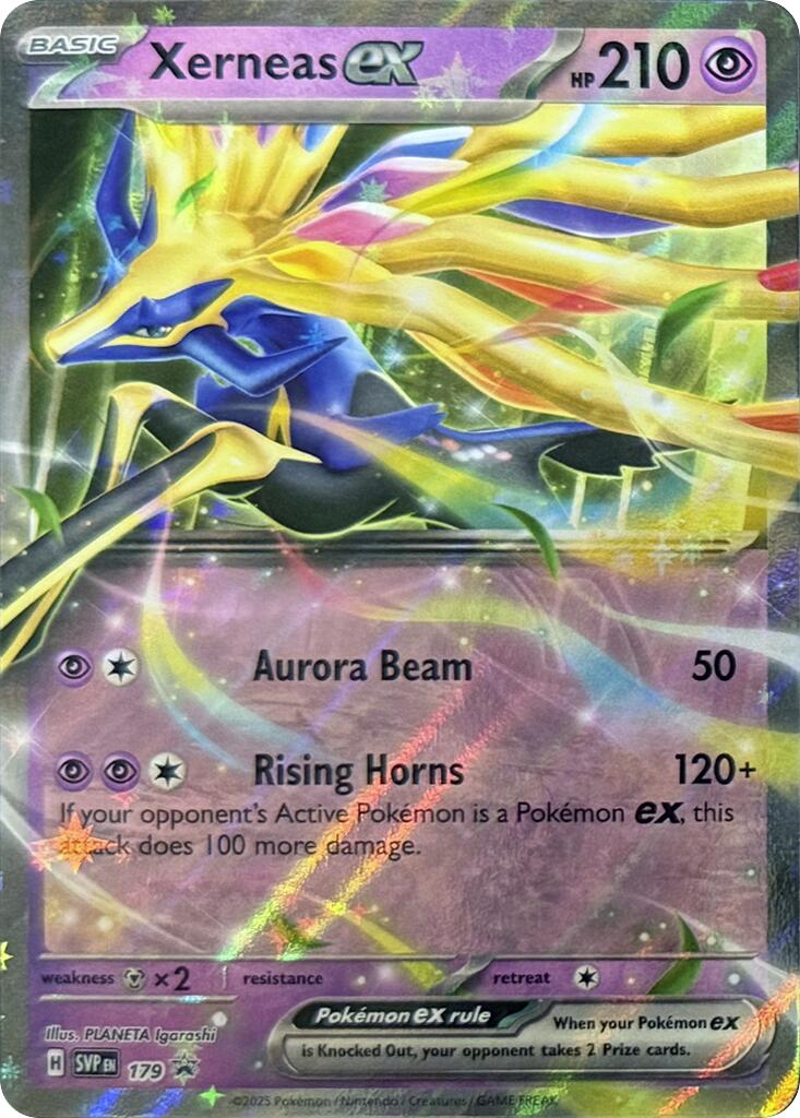 Xerneas ex (179) [Scarlet & Violet: Black Star Promos] | Good Games Adelaide SA