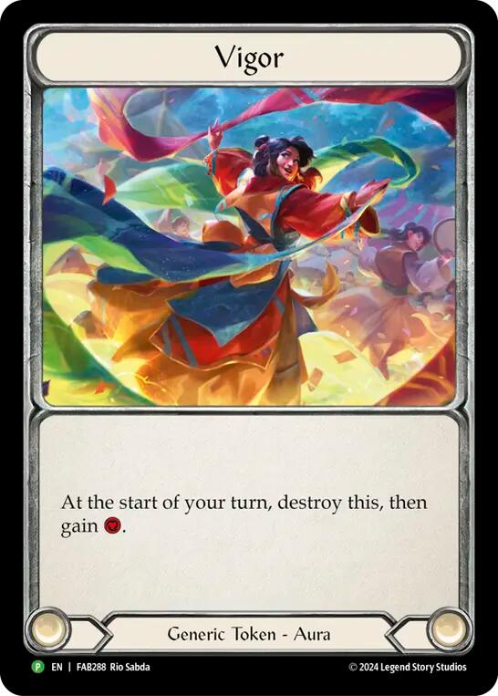 Vigor [FAB288] (Promo)  Cold Foil | Good Games Adelaide SA