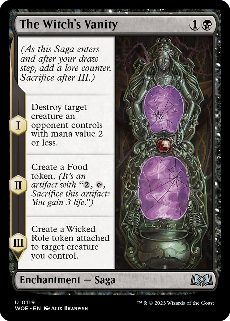 The Witch's Vanity [Wilds of Eldraine] | Good Games Adelaide SA