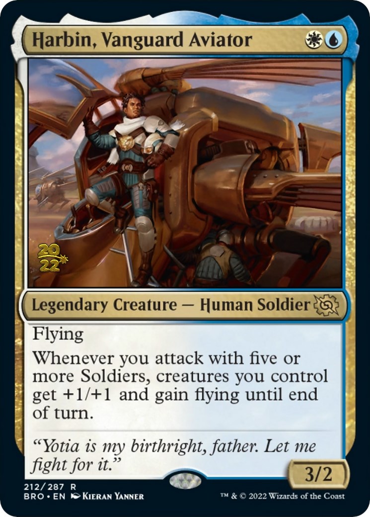 Harbin, Vanguard Aviator [The Brothers' War: Prerelease Promos] | Good Games Adelaide SA