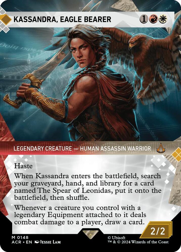 Kassandra, Eagle Bearer 148 (Universes Beyond: Assassin's Creed)  - Foil | Good Games Adelaide SA