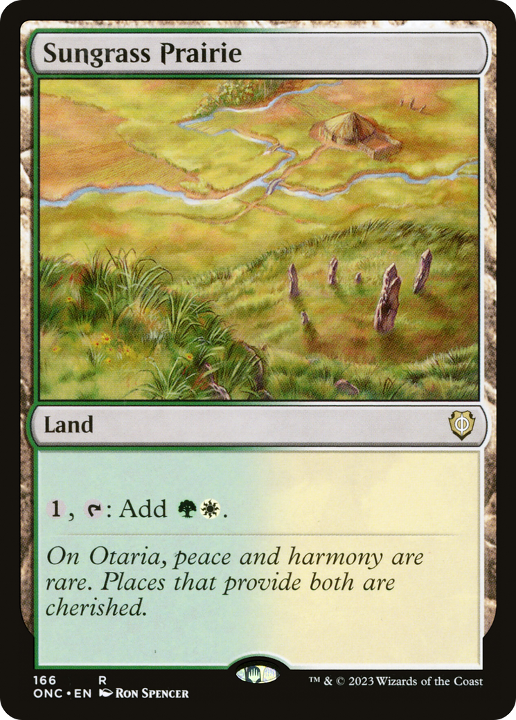 Sungrass Prairie [Phyrexia: All Will Be One Commander] | Good Games Adelaide SA