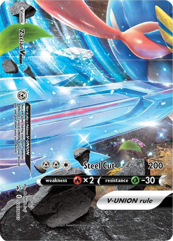Zacian V UNION SWSH165 (SWSH: Sword & Shield Promo Cards)  - Holofoil | Good Games Adelaide SA