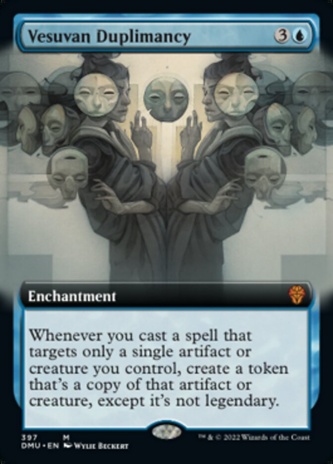 Vesuvan Duplimancy (Extended Art) [Dominaria United] | Good Games Adelaide SA