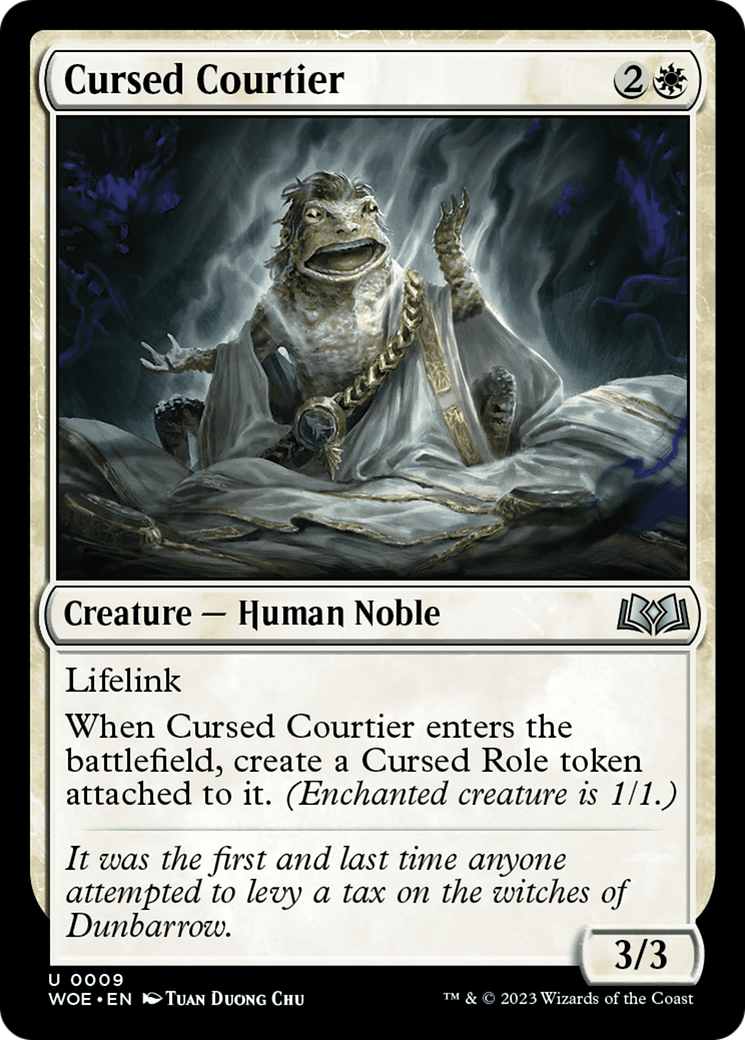 Cursed Courtier [Wilds of Eldraine] | Good Games Adelaide SA