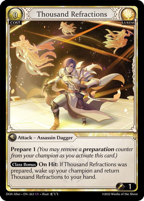 Thousand Refractions (263) [Dawn of Ashes: Alter Edition] | Good Games Adelaide SA
