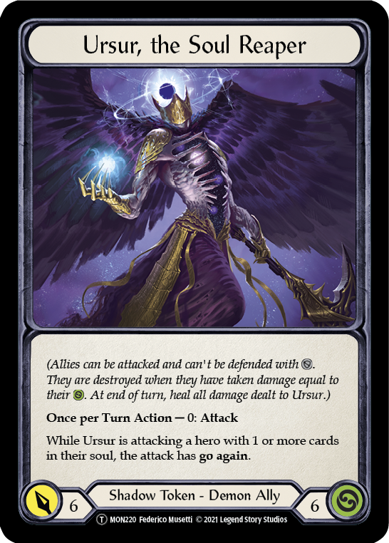Blasmophet, the Soul Harvester // Ursur, the Soul Reaper [U-MON219 // U-MON220] Unlimited Normal | Good Games Adelaide SA