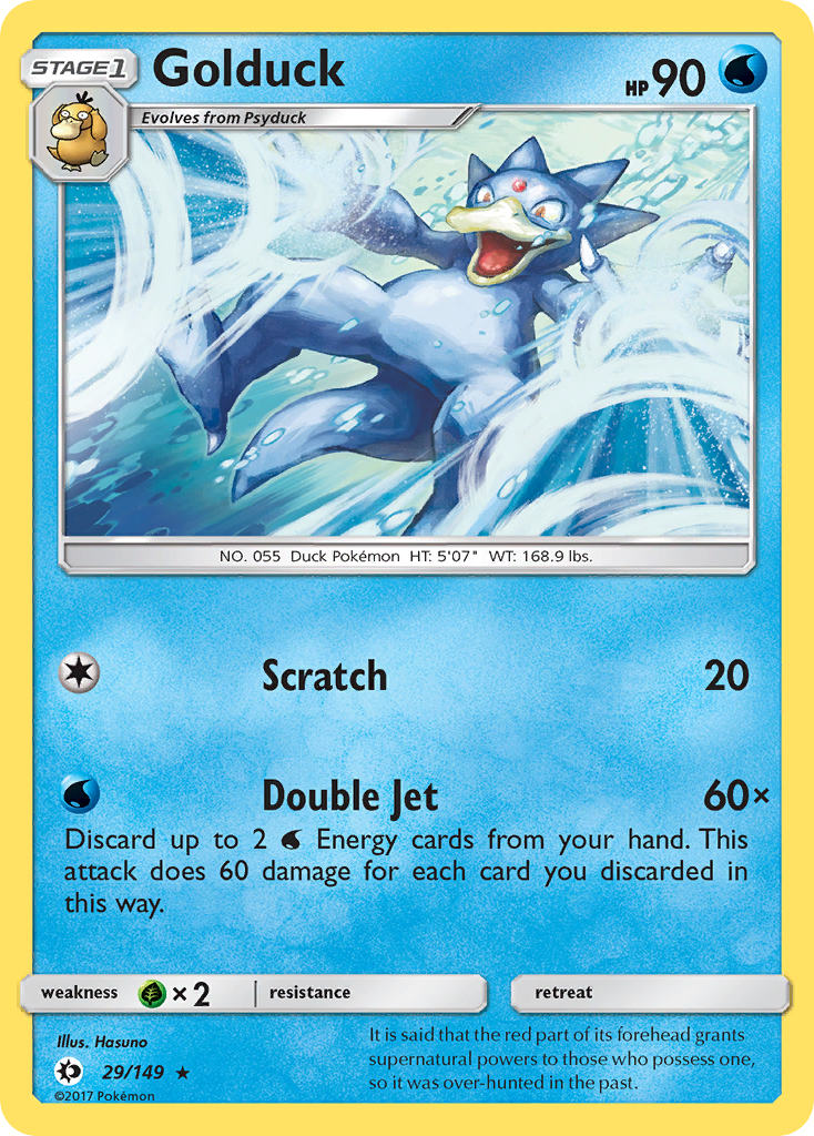 Golduck (29/149) [Sun & Moon: Base Set] | Good Games Adelaide SA