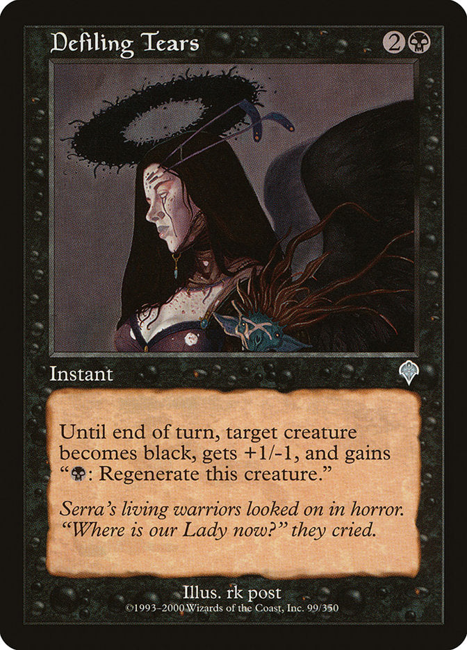 Defiling Tears 99 (Invasion)  - Foil | Good Games Adelaide SA