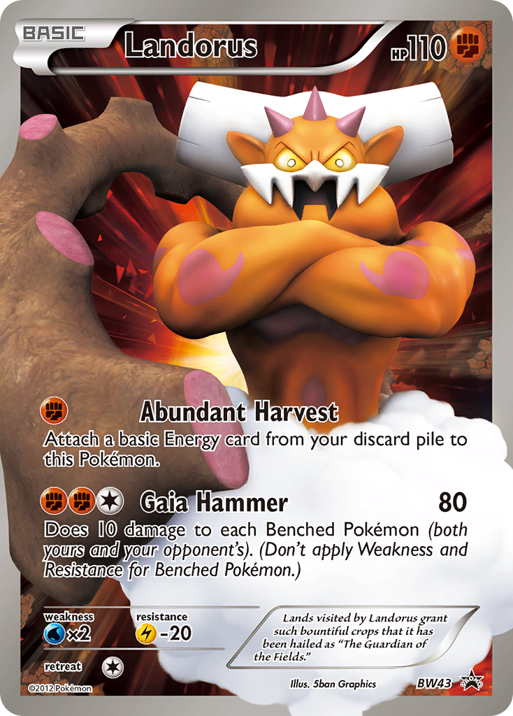 Landorus (BW43) [Black & White: Black Star Promos] | Good Games Adelaide SA