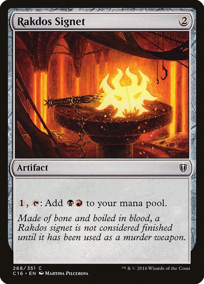 Rakdos Signet 268 (Commander 2016)  | Good Games Adelaide SA