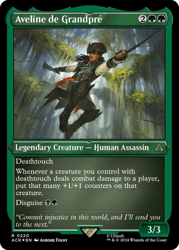 Aveline de Grandpré 220 (Universes Beyond: Assassin's Creed)  - Foil | Good Games Adelaide SA