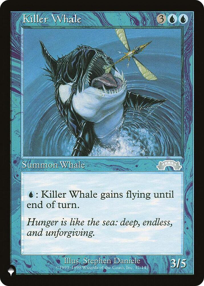 Killer Whale 37/143 (The List Reprints)  | Good Games Adelaide SA