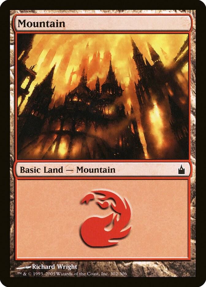 Mountain 302 (Ravnica: City of Guilds)  - Foil | Good Games Adelaide SA