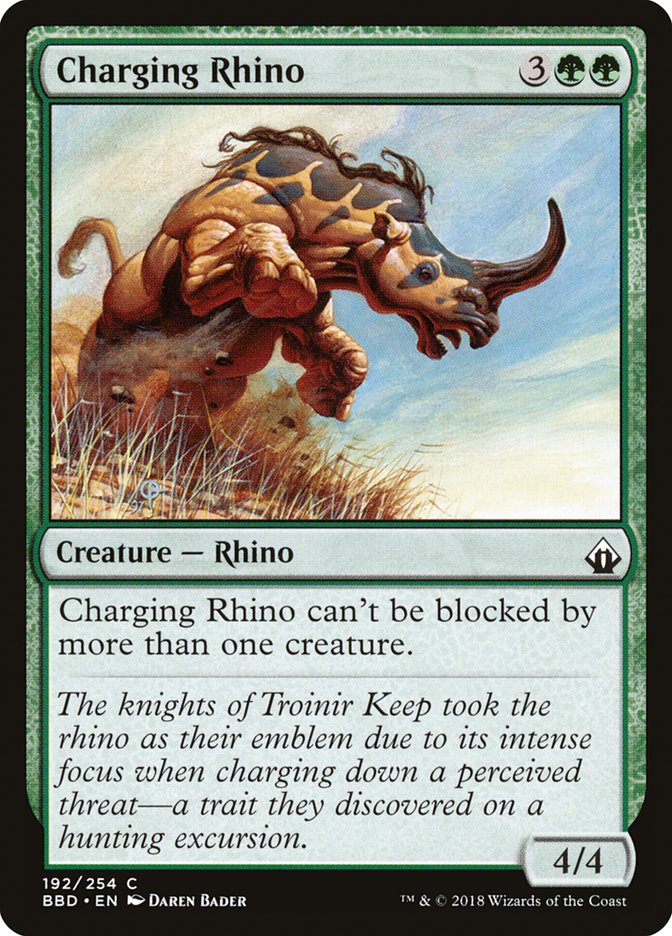 Charging Rhino 192 (Battlebond)  | Good Games Adelaide SA