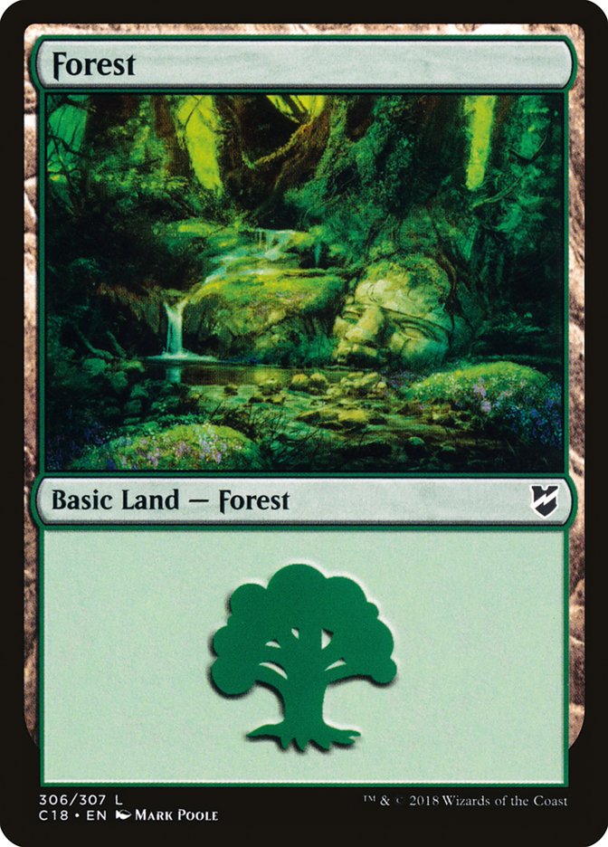 Forest (306) [Commander 2018] | Good Games Adelaide SA