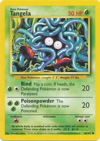 Tangela (66/102) [Base Set Unlimited] | Good Games Adelaide SA