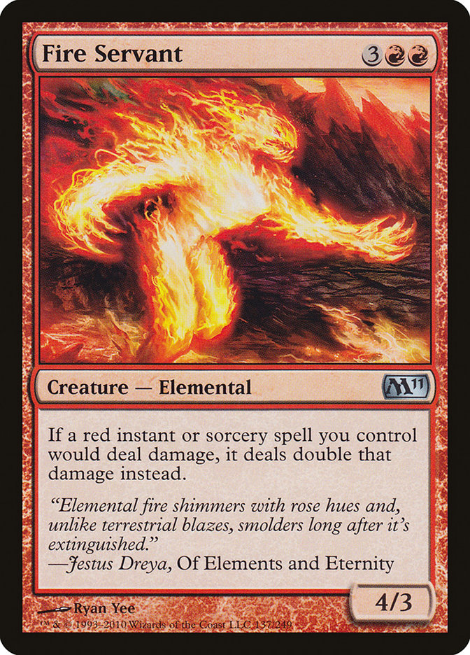 Fire Servant [Magic 2011] | Good Games Adelaide SA